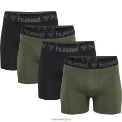 calzoncillos hmlmarston paquete de 4 Hummel 880V84570 unisexo "Pack de 4 calzoncillos ajustados"