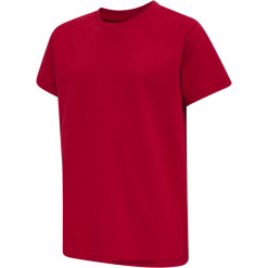 camiseta básica hmlred m/c Hummel 880V845703 niños "camiseta de manga corta"