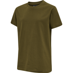 camiseta básica hmlred m/c Hummel 880V845704 niños "camiseta de manga corta"