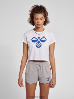 camiseta corta hmlic texas Hummel 880V843061 mujer "camiseta recortada"