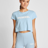 camiseta corta hmllegacy Hummel 880V842522 mujer "camiseta recortada"