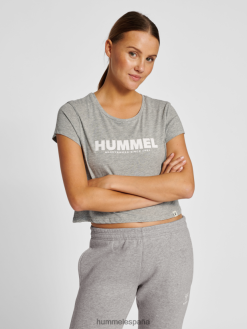 camiseta corta hmllegacy Hummel 880V843177 mujer "camiseta recortada"