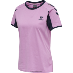 camiseta de algodón hmaction Hummel 880V843845 mujer "camiseta de manga corta"