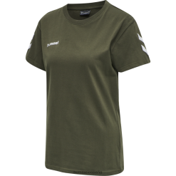 camiseta de algodón hmlgo manga corta Hummel 880V843970 mujer "Camiseta de algodón"