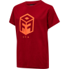 camiseta de algodón hmloffgrid s/s Hummel 880V845121 niños "camiseta de manga corta"