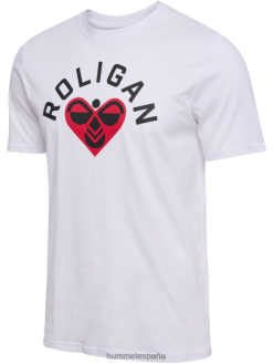 camiseta de algodón hmlroligan Hummel 880V8484 hombres "ropa"