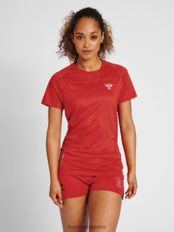 camiseta de entrenamiento hmlgg12 s/s Hummel 880V842944 mujer "camiseta de entrenamiento"
