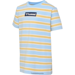 camiseta de rayas hmljump s/s Hummel 880V845747 niños "camiseta"