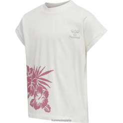 camiseta hmlbelle manga corta Hummel 880V845474 niños "Camiseta de algodón"
