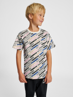 camiseta hmlcaleb manga corta Hummel 880V844795 niños "Camiseta de algodón"