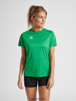 camiseta hmlcore xk core poly manga corta Hummel 880V842761 mujer "camiseta"
