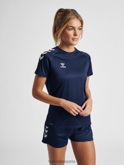 camiseta hmlcore xk core poly manga corta Hummel 880V843368 mujer "camiseta"