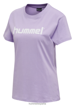 camiseta hmlgo de algodón con logo s/s Hummel 880V843936 mujer "ropa"