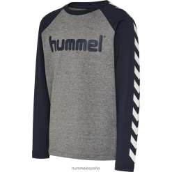 camiseta hmlt manga larga Hummel 880V845910 niños "camiseta de manga larga"