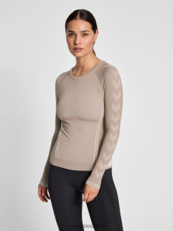 camiseta hmlte christel sin costuras manga larga Hummel 880V842770 mujer "camiseta de manga larga"