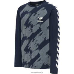 camiseta hmlzion manga larga Hummel 880V844712 niños "camiseta de manga larga"