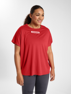 camiseta holgada con curvas de hmlte plus Hummel 880V842419 mujer "camiseta suelta"
