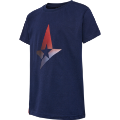 camiseta marina ast big star s/s Hummel 880V845143 niños "camiseta estrella astralis"