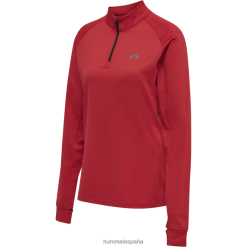 capa intermedia central Hummel 880V843544 mujer "capa intermedia con cremallera"