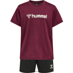 conjunto de pantalones cortos hmlplag Hummel 880V845259 niños "conjunto de pantalones cortos"