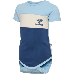 cuerpo de bloque hmlhappy s/s Hummel 880V844334 unisexo "cuerpo de mezcla de algodón"