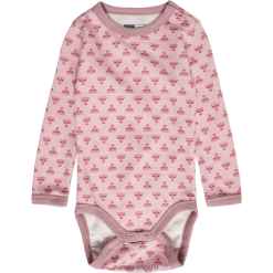 cuerpo hmlbambo ls Hummel 880V844269 niños "body de manga larga"
