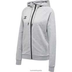 cuna de rejilla hmlmove. sudadera con cremallera Hummel 880V842319 mujer "sudadera con cremallera"