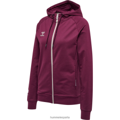cuna de rejilla hmlmove. sudadera con cremallera Hummel 880V842322 mujer "sudadera con cremallera"