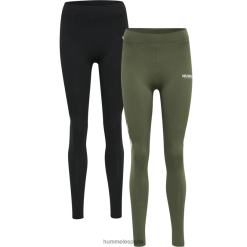 hmllegacy paquete de 2 medias de cintura alta Hummel 880V843587 mujer "Pack de 2 medias de talle alto"