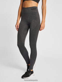 hmlmt hana 2.0 medias mw sin costuras Hummel 880V842251 mujer "medias de cintura media sin costuras"