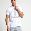 hmlpeter camiseta manga corta Hummel 880V841370 hombres "camiseta de cuello redondo"