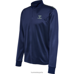 hmlstaltic poly media cremallera manga larga Hummel 880V84138 hombres "jersey con media cremallera"
