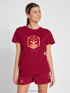 jersey de algodón hmloffgrid s/s wo Hummel 880V842780 unisexo "camiseta de manga corta"