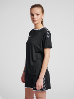 jersey de poliéster hmlauthentic s/s Hummel 880V843870 mujer "top deportivo con galones"