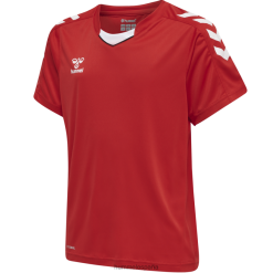 jersey de poliéster hmlcore xk s/s Hummel 880V846024 niños "camiseta deportiva de manga corta"