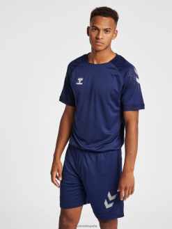 jersey de poliéster hmllead s/s Hummel 880V841574 hombres "camiseta de entrenamiento"