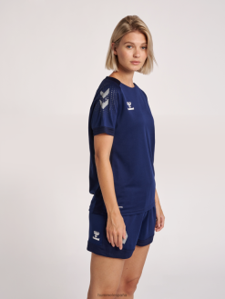 jersey de poliéster hmllead s/s Hummel 880V843597 mujer "camiseta de entrenamiento"