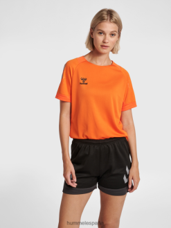 jersey de poliéster hmllead s/s Hummel 880V843837 mujer "camiseta de entrenamiento"