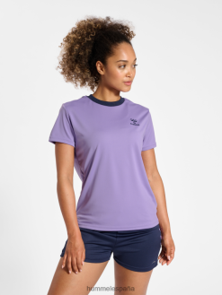 jersey de poliéster hmlstaltic s/s Hummel 880V842298 mujer "camiseta ligera"