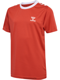 jersey de poliéster hmlstaltic s/s Hummel 880V844778 niños "camiseta ligera"