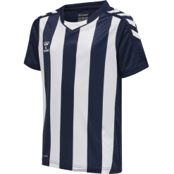 jersey rayado hmlcore xk m/c Hummel 880V845715 niños "camiseta de manga corta"