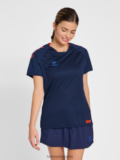 maillot de entrenamiento hmlpro grid s/s wo Hummel 880V842576 unisexo "fútbol americano"