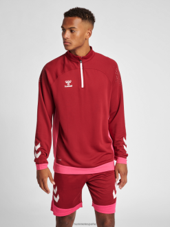 media cremallera de plomo Hummel 880V841283 hombres "chaqueta con media cremallera"