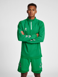 media cremallera de plomo Hummel 880V841572 hombres "chaqueta con media cremallera"