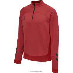 media cremallera de plomo Hummel 880V841608 hombres "chaqueta con media cremallera"