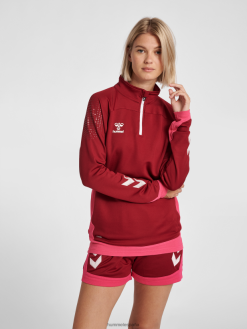 media cremallera de plomo Hummel 880V843656 unisexo "chaqueta con media cremallera"