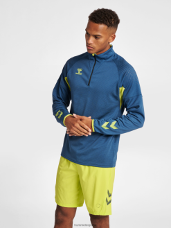 media cremallera hmllead pro Hummel 880V841293 hombres "chaqueta con media cremallera"