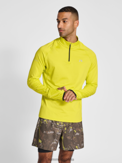 nwllakewood media cremallera manga larga Hummel 880V84321 hombres "arriba"