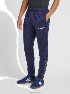 pantalón de poliéster hmlauthentic Hummel 880V841367 hombres "pantalones de chándal de punto estructurado"
