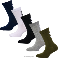 paquete de 5 calcetines hmlmake my day Hummel 880V844670 niños "calcetines paquete de 5"